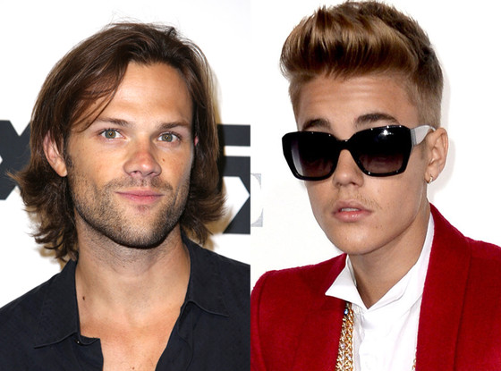 Justin Bieber, Jared Padalecki Justin Bieber, Jared Padalecki